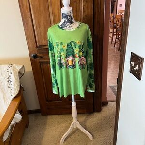 Women’s St Patrick’s Day tunic 2XL